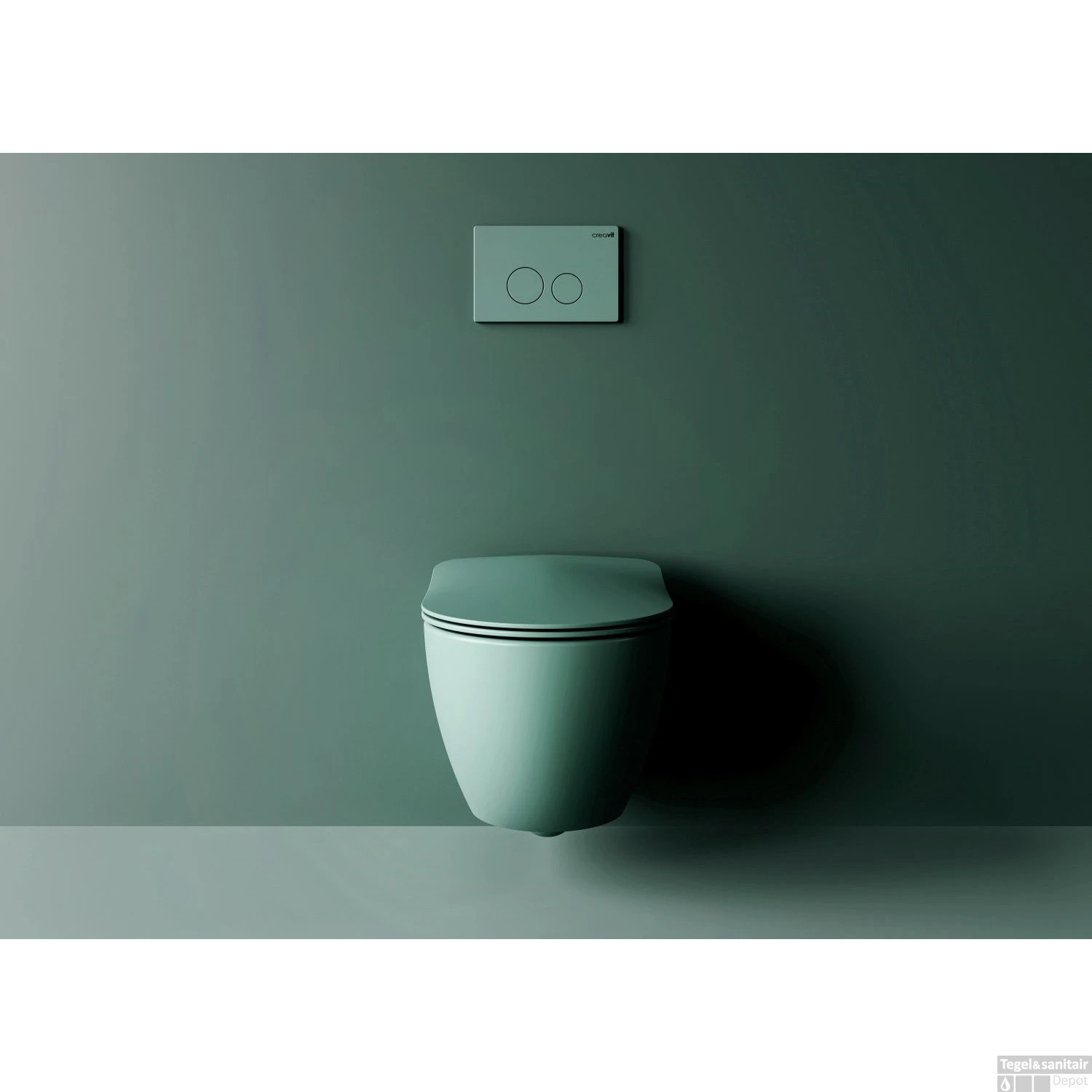 Toiletzitting Boss & Wessing Met Inox Scharnieren Softclose Nijl Groen 4 Toiletzitting Boss & Wessing Met Inox Scharnieren Softclose Nijl Groen - Afbeelding 2