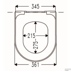 Toiletzitting Cedo Caldera Softclose Wit -Geberiter Meubels Geschaft toiletzitting cedo caldera softclose wit tech