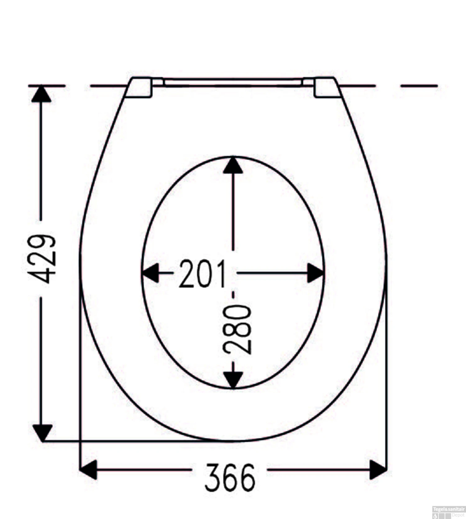 Toiletzitting Cedo Deep Sea Softclose Blauw 4 Toiletzitting Cedo Deep Sea Softclose Blauw - Afbeelding 2