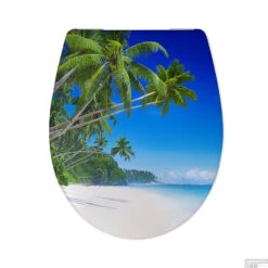 Toiletzitting Cedo Tropical Softclose Strand Veelkleurig