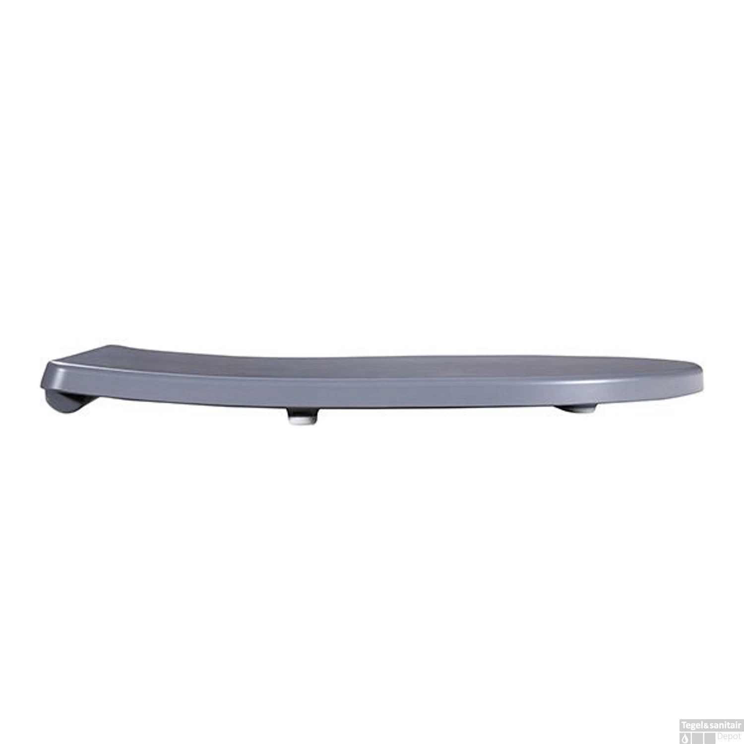 Toiletzitting Met Deksel Boss & Wessing Fair One Touch Mat Grijs - Afbeelding 2