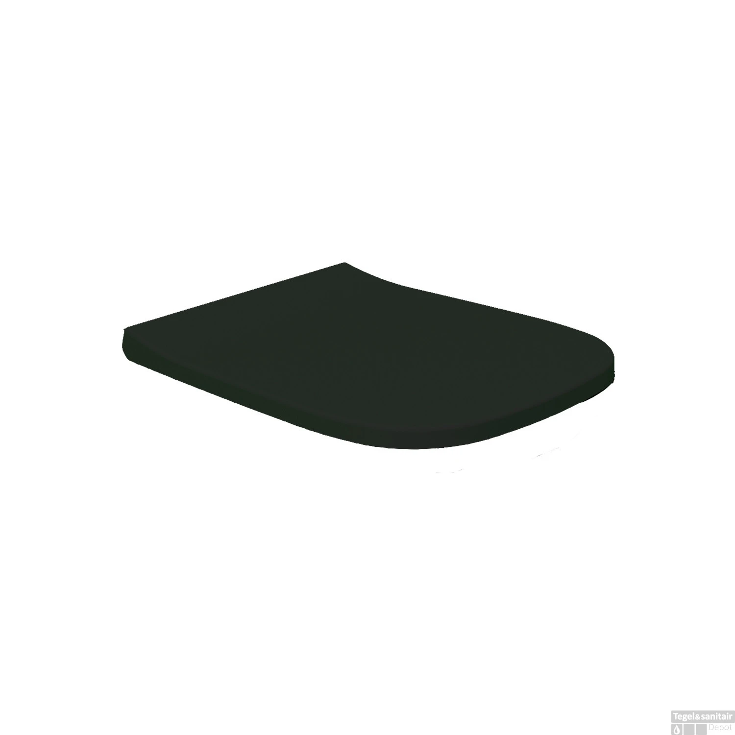 Toiletzitting Salenzi Mirare Softclose Mat Zwart 3 Toiletzitting Salenzi Mirare Softclose Mat Zwart