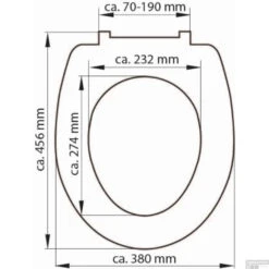 Toiletzitting Schutte Slim Black Ultra Dun Afklikbaar Soft Close Zwart Verstelbaar HoH 7 Tot 19 Cm -Geberiter Meubels Geschaft toiletzitting schutte slim black ultra dun afklikbaar soft close zwart tech