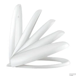 Toiletzitting Schutte White Duroplast Soft Close Wit