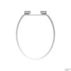 Toiletzitting Schutte White Soft Close MDF Wit