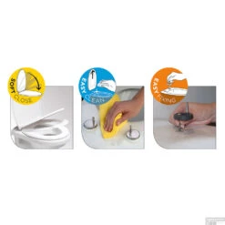 Toiletzitting Tiger Elvas Duroplast Softclose Wit -Geberiter Meubels Geschaft toiletzitting tiger elvas duroplast softclose wit tech 2