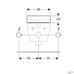 Toiletzitting Met Onderdouche Geberit AquaClean Tuma Comfort Geborsteld RVS -Geberiter Meubels Geschaft toiletzitting tuma comfort geberit alpien wit tech2 1