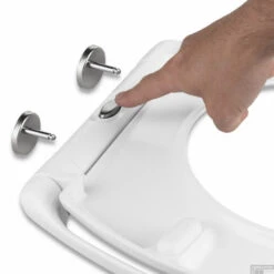 Toiletzitting Universeel RVS Met Softclose & Quickrelease -Geberiter Meubels Geschaft toiletzitting universeel rvs met softclose quickrelease sfeer6