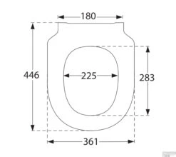 Toiletzitting Villeroy & Boch Subway 3.0 43.8x37.4x4.2 Cm Stone White -Geberiter Meubels Geschaft toiletzitting villeroy boch subway 3.0 43.8x37.4x4.2 cm stone white sfeer2