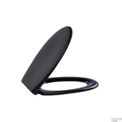 Toiletzitting Wiesbaden Malta One Touch Softclose Mat Zwart -Geberiter Meubels Geschaft toiletzitting wiesbaden malta one touch softclose mat zwart 4
