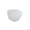Wandcloset Boss & Wessing Design Square Met Bidet Keramiek Wit (Excl. Zitting) -Geberiter Meubels Geschaft tp326.000