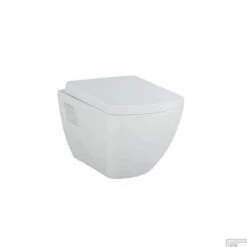 Wandcloset Boss & Wessing Design Square Met Bidet Keramiek Wit (Excl. Zitting)