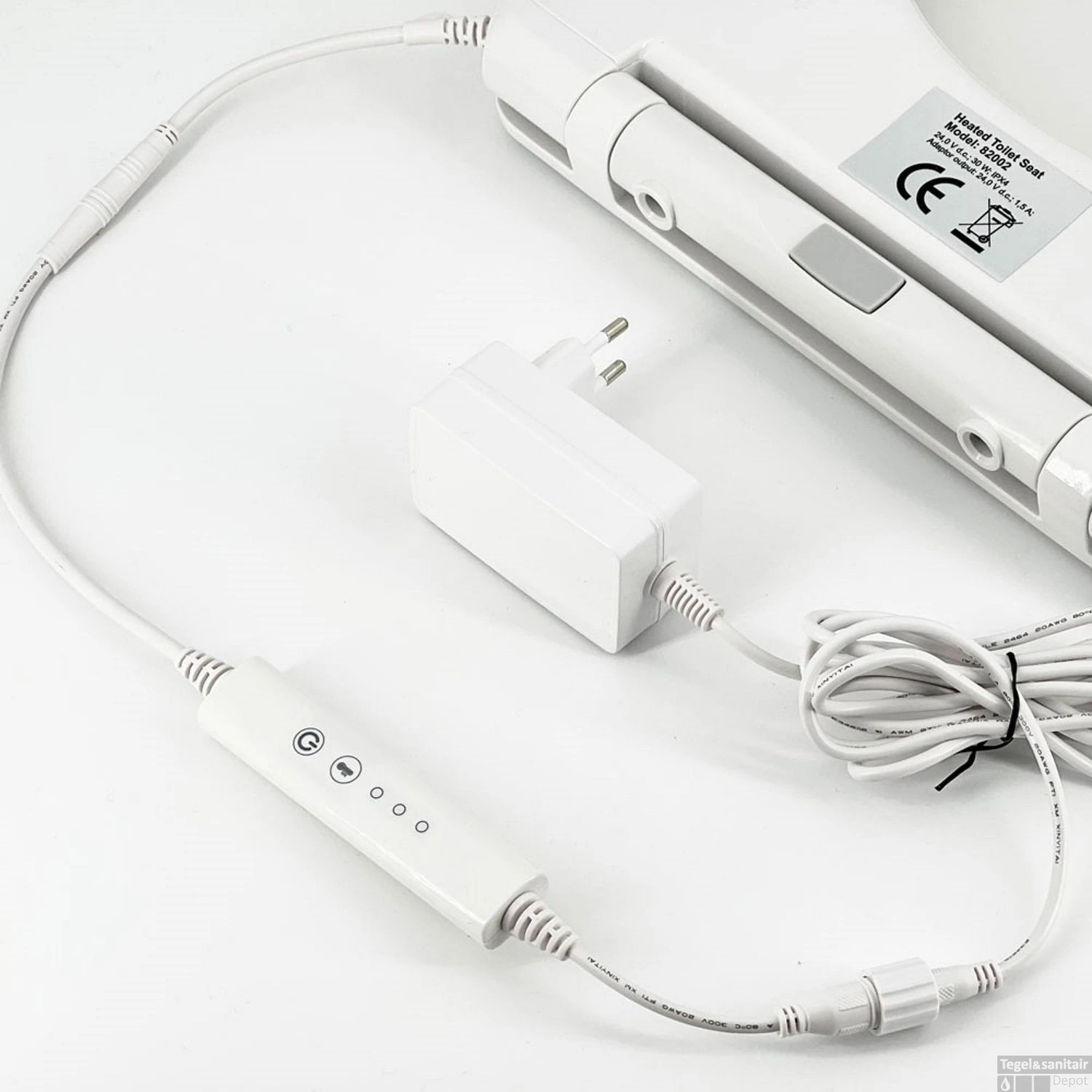 Verwarmde Toiletzitting Maro D'Italia ADOB Warmlet Softclose Wit 13 Verwarmde Toiletzitting Maro D'Italia ADOB Warmlet Softclose Wit - Afbeelding 11