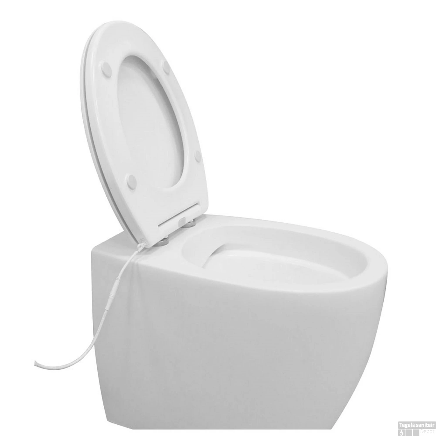 Verwarmde Toiletzitting Maro D'Italia ADOB Warmlet Softclose Wit 7 Verwarmde Toiletzitting Maro D'Italia ADOB Warmlet Softclose Wit - Afbeelding 5