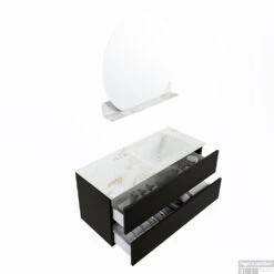 MONDIAZ VICA-DLUX 110cm Badmeubel Onderkast Urban 2 Lades. Inbouw Wastafel CLOUD Rechts Zonder Kraangat, Kleur Frappe, En Spiegel Model SPOT 14 MONDIAZ VICA-DLUX 110cm Badmeubel Onderkast Urban 2 Lades. Inbouw Wastafel CLOUD Rechts Zonder Kraangat, Kleur Frappe, En Spiegel Model SPOT -Geberiter Meubels Geschaft vica dluxe inbouw cloud frappe urban sp google 3 0016