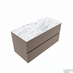 MONDIAZ VICA-DLUX 100cm Badmeubel Onderkast Smoke 2 Lades. Inbouw Wastafel CLOUD Rechts Zonder Kraangat, Kleur Glace. 12 MONDIAZ VICA-DLUX 100cm Badmeubel Onderkast Smoke 2 Lades. Inbouw Wastafel CLOUD Rechts Zonder Kraangat, Kleur Glace. -Geberiter Meubels Geschaft vica dluxe inbouw cloud glace smoke google 2 0010