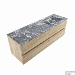 MONDIAZ VICA-DLUX 150cm Badmeubel Onderkast Washed Oak 4 Lades. Inbouw Wastafel CLOUD Rechts 1 Kraangat, Kleur Lava. 12 MONDIAZ VICA-DLUX 150cm Badmeubel Onderkast Washed Oak 4 Lades. Inbouw Wastafel CLOUD Rechts 1 Kraangat, Kleur Lava. -Geberiter Meubels Geschaft vica dluxe inbouw cloud lava washed oak google 2 0060