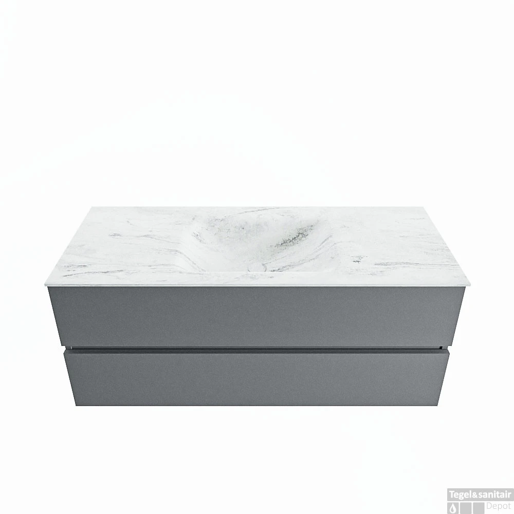 MONDIAZ VICA-DLUX 120cm Badmeubel Onderkast Plata 2 Lades. Inbouw Wastafel CLOUD Midden 1 Kraangat, Kleur Opalo. 3 MONDIAZ VICA-DLUX 120cm Badmeubel Onderkast Plata 2 Lades. Inbouw Wastafel CLOUD Midden 1 Kraangat, Kleur Opalo.