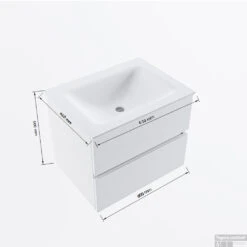 MONDIAZ VICA 60cm Badmeubel Onderkast Linen 2 Lades. Wastafel CLOUD Midden Zonder Kraangat, Kleur Talc. 15 MONDIAZ VICA 60cm Badmeubel Onderkast Linen 2 Lades. Wastafel CLOUD Midden Zonder Kraangat, Kleur Talc. -Geberiter Meubels Geschaft vicadluxe60cmcentermaattekening 11276264471067