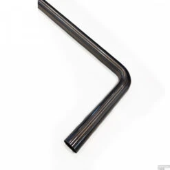 Vloerbuis BWS 75x22 Cm RVS Black Chrome -Geberiter Meubels Geschaft vloerbuis wiesbaden 75x22 cm rvs black chrome 1