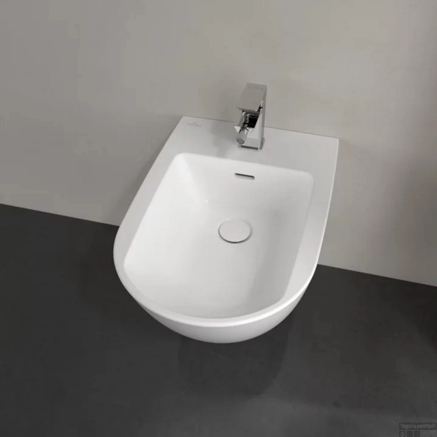 Wandbidet Villeroy & Boch Subway 3.0 56x37.5x27cm Wit Alpin 7 Wandbidet Villeroy & Boch Subway 3.0 56x37.5x27cm Wit Alpin - Afbeelding 5