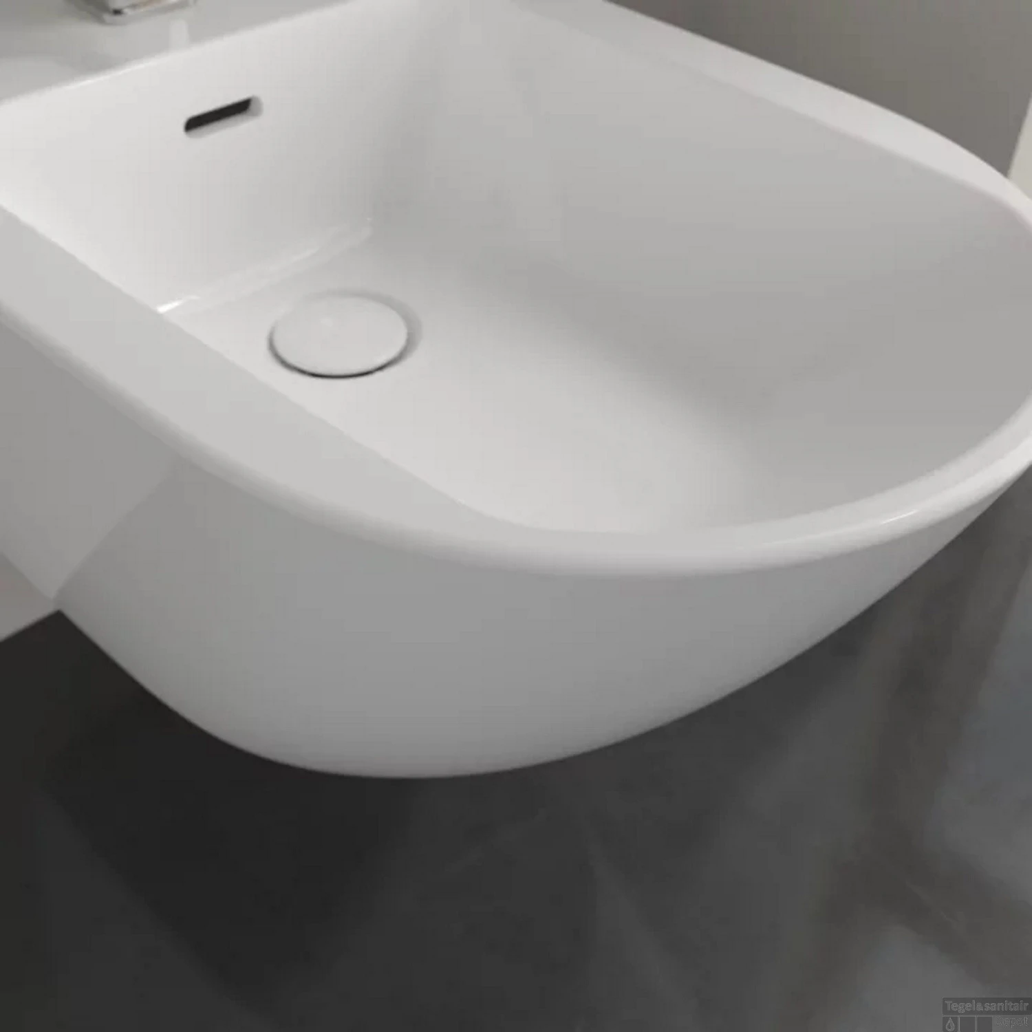 Wandbidet Villeroy & Boch Subway 3.0 56x37.5x27cm Wit Alpin 6 Wandbidet Villeroy & Boch Subway 3.0 56x37.5x27cm Wit Alpin - Afbeelding 4