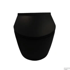 Wandcloset Randloos Civita Black 50cm Keramiek Mat Zwart (Excl. Zitting) -Geberiter Meubels Geschaft wandcloset civita mat zwart 2