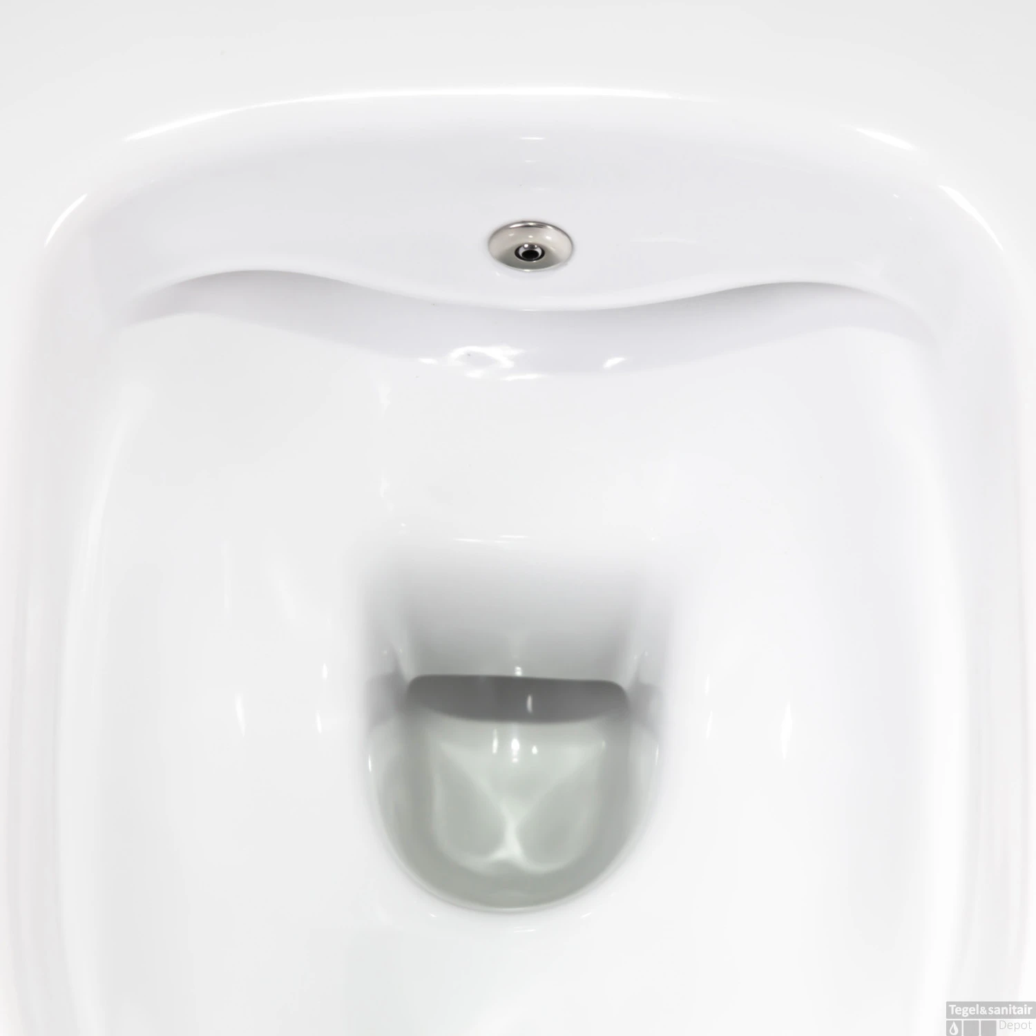 Wandcloset Boss & Wessing Aloni Keramiek Hoogglans Wit Met RVS Sproeier (Excl. Zitting) 6 Wandcloset Boss & Wessing Aloni Keramiek Hoogglans Wit Met RVS Sproeier (Excl. Zitting) - Afbeelding 4