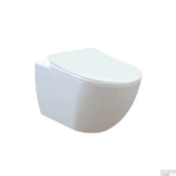 Wandcloset Boss & Wessing Freedom Randloos Glans Wit (Exclusief Zitting)