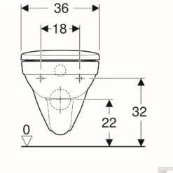 Wandcloset Geberit 280 WC-pack Diepspoel Met Zitting Wit -Geberiter Meubels Geschaft wandcloset geberit 280 wc pack diepspoel met zitting wit tech3