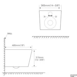 Mudo Wandcloset | Randloos | Mat Zwart (inclusief Zitting) 7 Mudo Wandcloset | Randloos | Mat Zwart (inclusief Zitting) -Geberiter Meubels Geschaft wandcloset mudo randloos mat zwart inclusief zitting tech