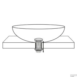 Wastafel Afvoerplug Differnz Pop Up Design 9.8 Cm Mat Chroom 9 Wastafel Afvoerplug Differnz Pop Up Design 9.8 Cm Mat Chroom -Geberiter Meubels Geschaft wastafel afvoerplug differnz pop up design 9.8 cm mat chroom detail